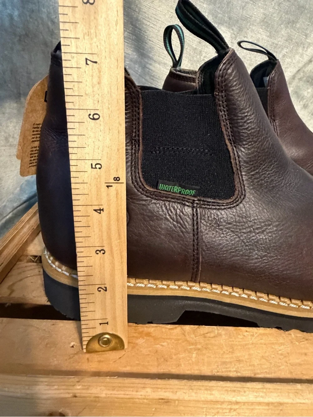 Georgia Boot Romeo Casual Waterproof Work Boots. NEW Size 14W. #10210